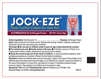 Jock-EZE Tube.jpg Principal Display Panel – 0.5oz Tube - Jock EZE Tube